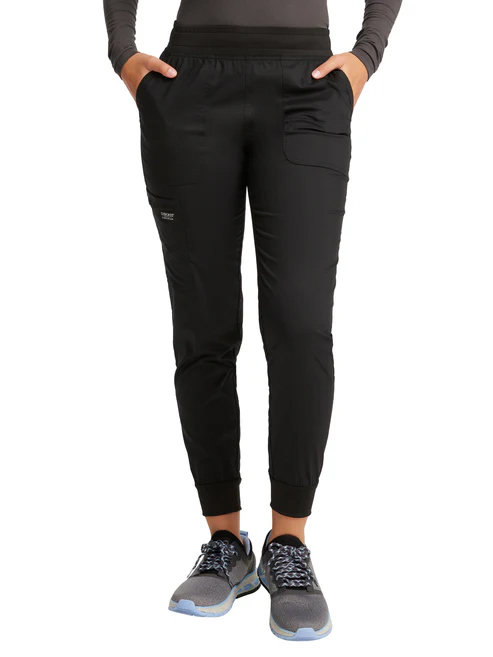 Cherokee Workwear Revolution Women's 5-Pocket Mid Rise Jogger Pant WW115